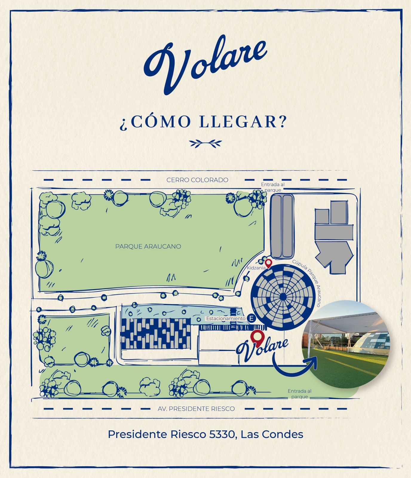 Cómo llegar a Volare